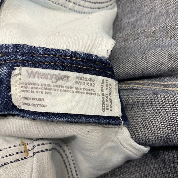90s Y2K Wrangler Twenty X Women’s/Juniors Jeans 9/10 x 32 Made in USA Denim - Picture 3 of 12